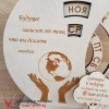 Вечный календарь настольный круглый "Мир в руках"