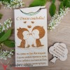 Конверт для денег свадебный "Пингвины"